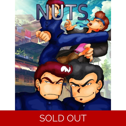 Nuts CARTRIDGE VERSION Beat'em up 2 players game 1998